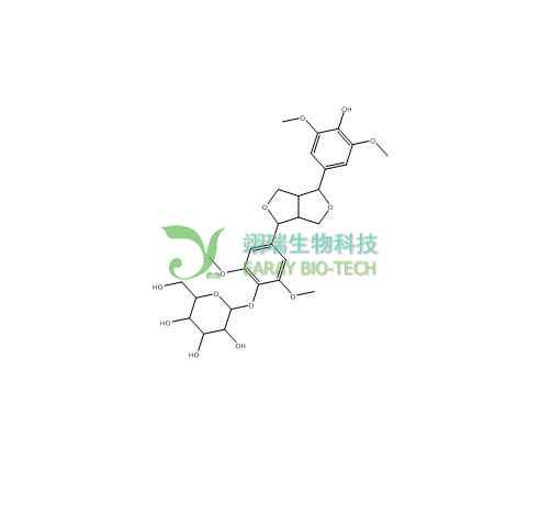 (-)-丁香树脂酚-4-O-β-D-葡萄糖苷，左旋丁香树脂酚葡萄糖苷 HPLC>98% 中药标准品 对照品