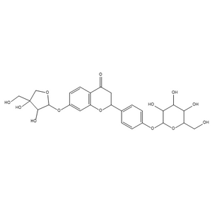 甘草苷元-7-O-D-芹糖 -4'-O-D-葡萄糖苷 HPLC>98% 中药标准 对照品