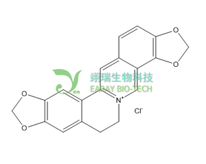 盐酸黄连碱 HPLC≥98% Coptisine chloride 6020-18-4 天然产物 中草药 对照品 标准品