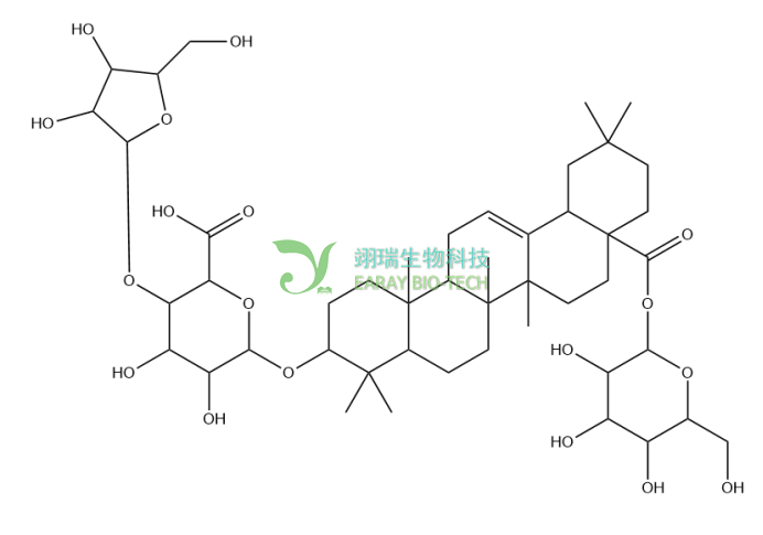 楤木皂苷A 竹节参皂苷Ⅳ HPLC≥98% 中药对照品 标准品 CAS：7518-22-1