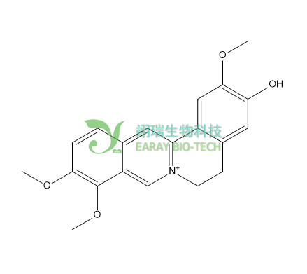 药根碱 HPLC≥98% Jatrorrhizine 3621-38-3 天然产物 中草药 对照品 标准品