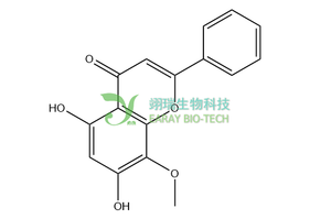 汉黄芩素 HPLC≥98% 中药对照品 标准品 CAS：632-85-9