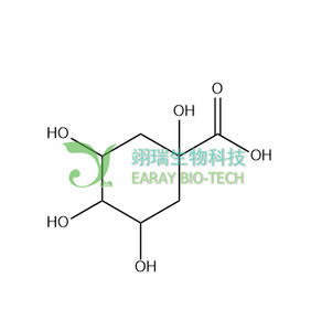 奎宁酸，D-(-)-奎尼酸，右旋奎宁酸 HPLC≥98% Quinic acid 77-95-2 中药材对照品 标准品 